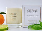 Load image into Gallery viewer, Citrine Luxury Scented Medium Candle
