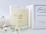 Load image into Gallery viewer, Fresh Linen Luxury Scented Medium Candle
