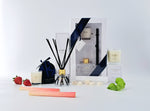 Load image into Gallery viewer, Wild Rhubarb Luxury Scented Reed Diffuser &amp; Candle Set
